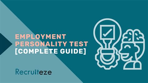 personality testing in employment law